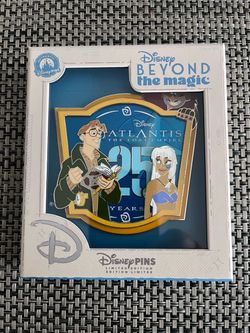 Disney Atlantis The Lost Empire 25th Anniversary Limited Edition Pin LE 800