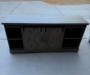 Gray TV Stand