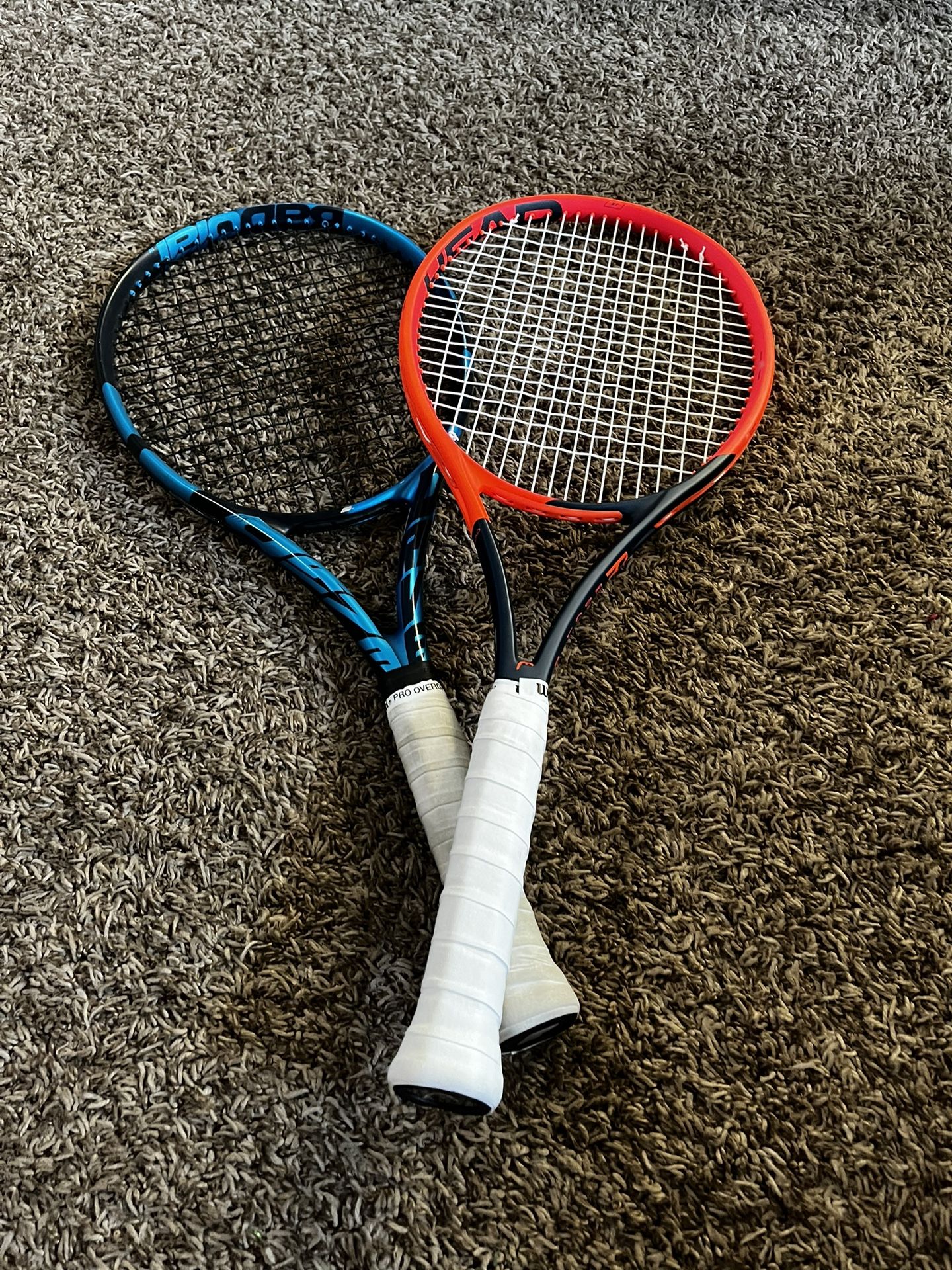Head Radical MP & Babolat Pure Drive