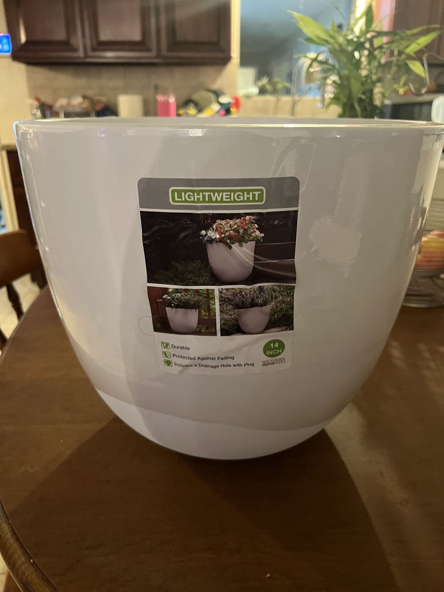 14” Flower Pot, New!