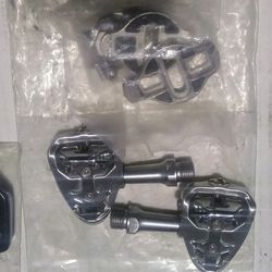 Wellgo 705 Clip-in Bike peddles