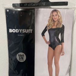 Halloween Costume Black Bodysuit S/M