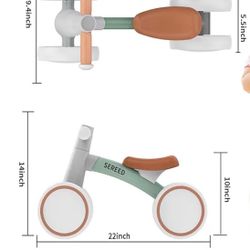 Bicicleta Balance para Niños De 1-2 Anos