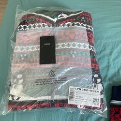 Mameluko para adulto frosty day fairisle talla L regular