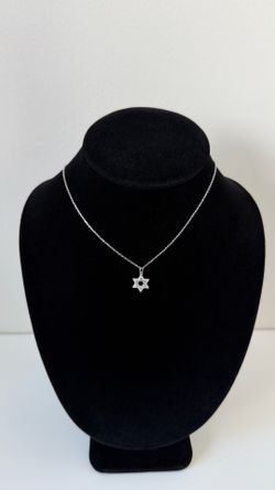 Star of David Necklace 925 Sterling Silver