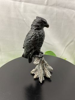 Crystal Obsidian Eagle on Yooperlite