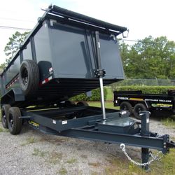 Dump Trailer 14,000lb 7x14x4