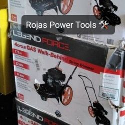 LEGEND FORCE 22IN 163CC GAS WALK BEHIND STRING TRIMMER MOWER 