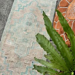 Vintage handmade rug