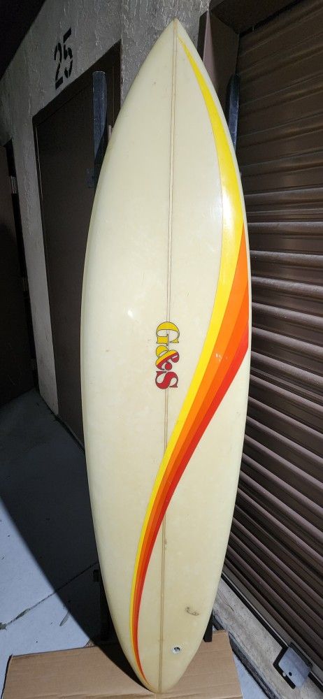 Vintage G&S Surfboard - Extremely RARE