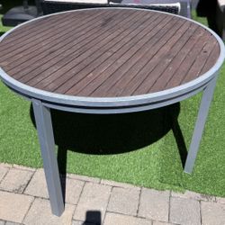 Selling a large outdoor table, 47 3/4 x 47 3/4 x 30 inches 