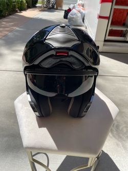 Full-Face Motorcycle Helmet Black
