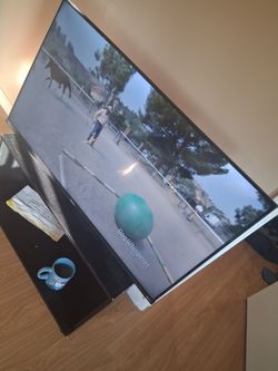 TV with wall mounted