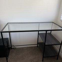 Glass Top desk