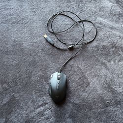 PICTEK PC257 Wired Gaming Mouse 12000 DPI RGB Backlit Game Mouse 10 Programmable Buttons 