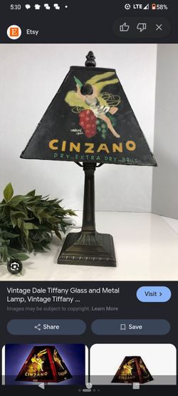 Antique Tiffany lamp
