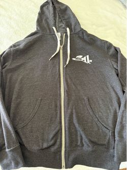 311 grey full zip hoodie NWOT size XL super soft