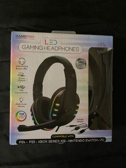 BRAND NEW LED GAMING HEADSET
