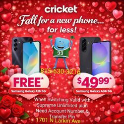 Crest Hill Cricket On Plainfield Rd & Larkin Ave Corner Plaza Next To Subway 1701 N Larkin Ave Ste 901