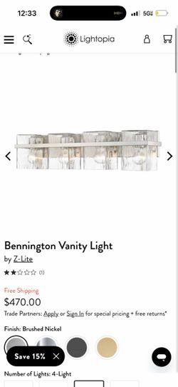 Vanity light