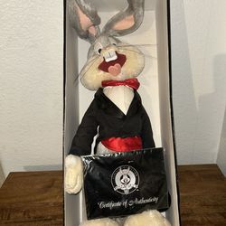 75th Anniversary Limited Edition Collectible Bugs Bunny Plush