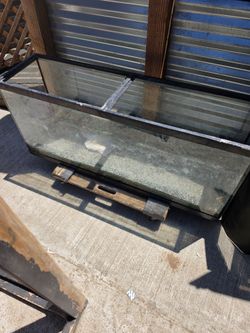 60 gallon GLASS Aquarium w/ stand