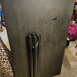 Black Table, Detachable Legs