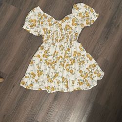 Blush Floral Dress