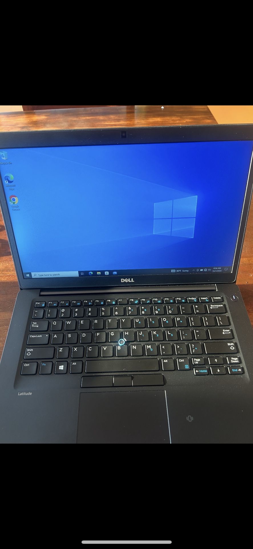 Dell Latitude 7480 Laptop intel core i7 6th gen, 8gb ram and 256gb ssd with windows 10 pro