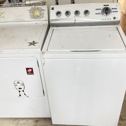 Kenmore Washer, GE Dryer (gas)