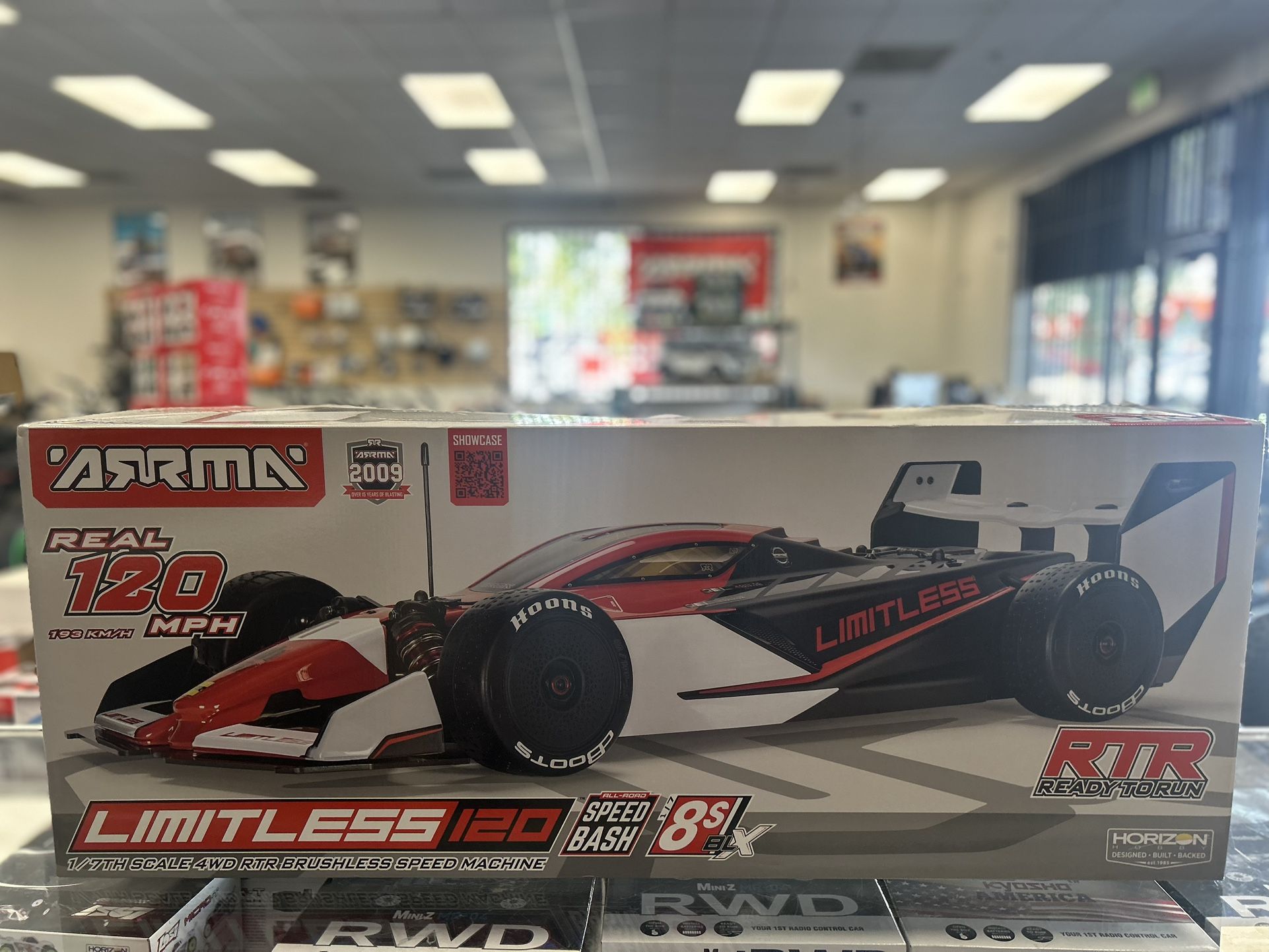 Arrma Limitless 120 1/7th Scale 4WD Brushless Speed Machine