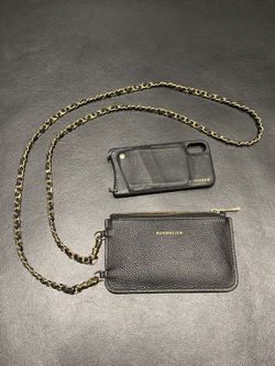IPhone X bandolier case and pouch