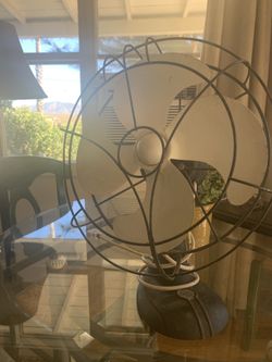 Spartan Electric Fan- 1930’s Works.