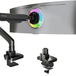 FlexiSpot Heavy Duty Monitor Arm for Ultrawide Screen up to 49", Monitor Stand Holds 44 Lbs