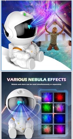Astronaut Star Nebula Projector