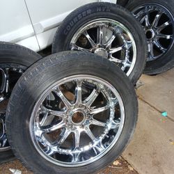 20s 6 lugs Silverado or Titan trucks 