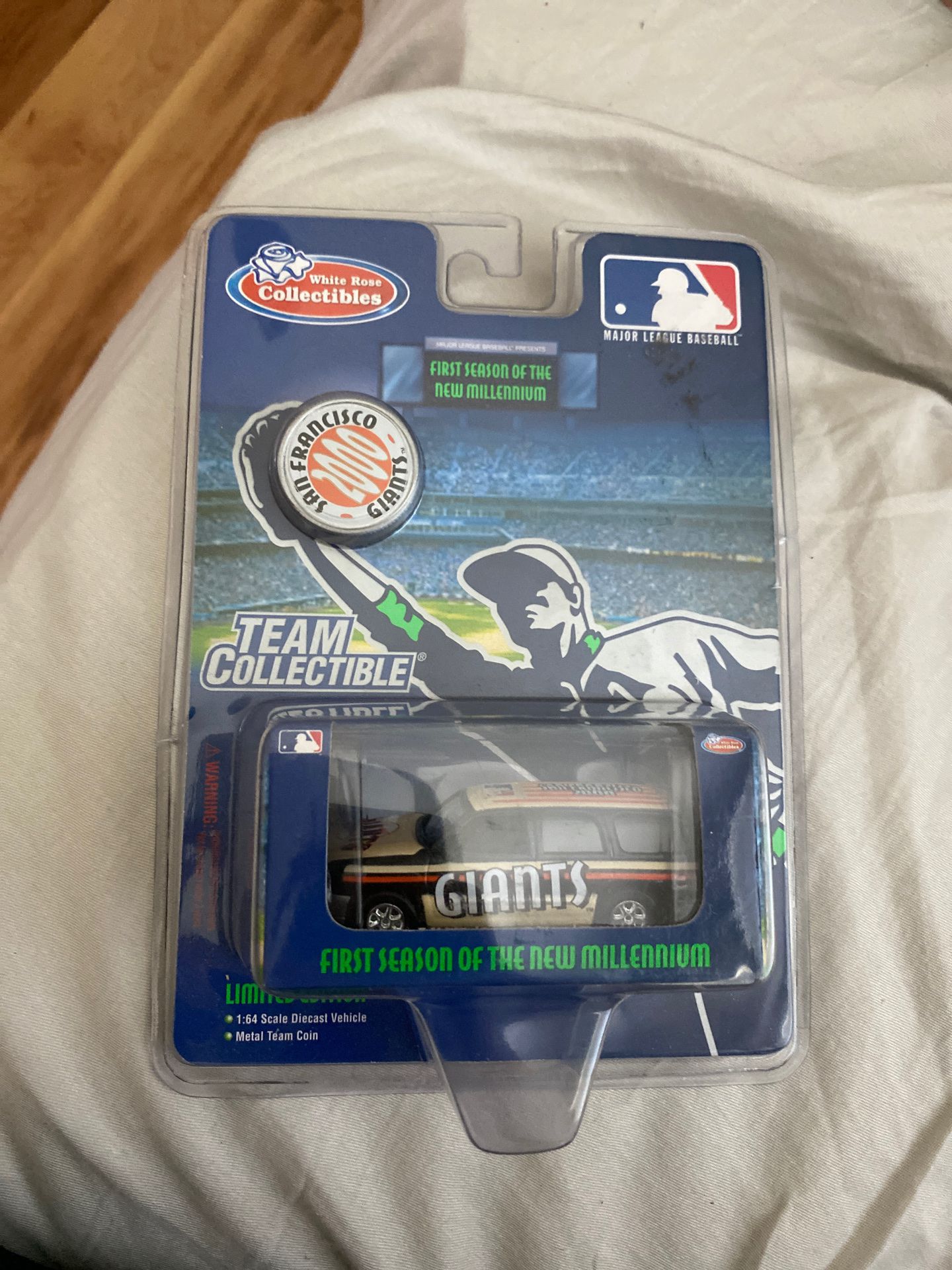 Limited Edition San Francisco Giants Team Collectible Toy Car 2000