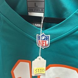 NFL Miami Dolphins (Tyreek Hill) Men's Game Football Jersey