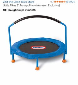Kids trampoline!