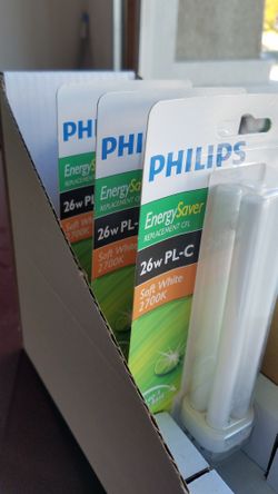 Phillips 26W PL-C Soft White Florescent Light
