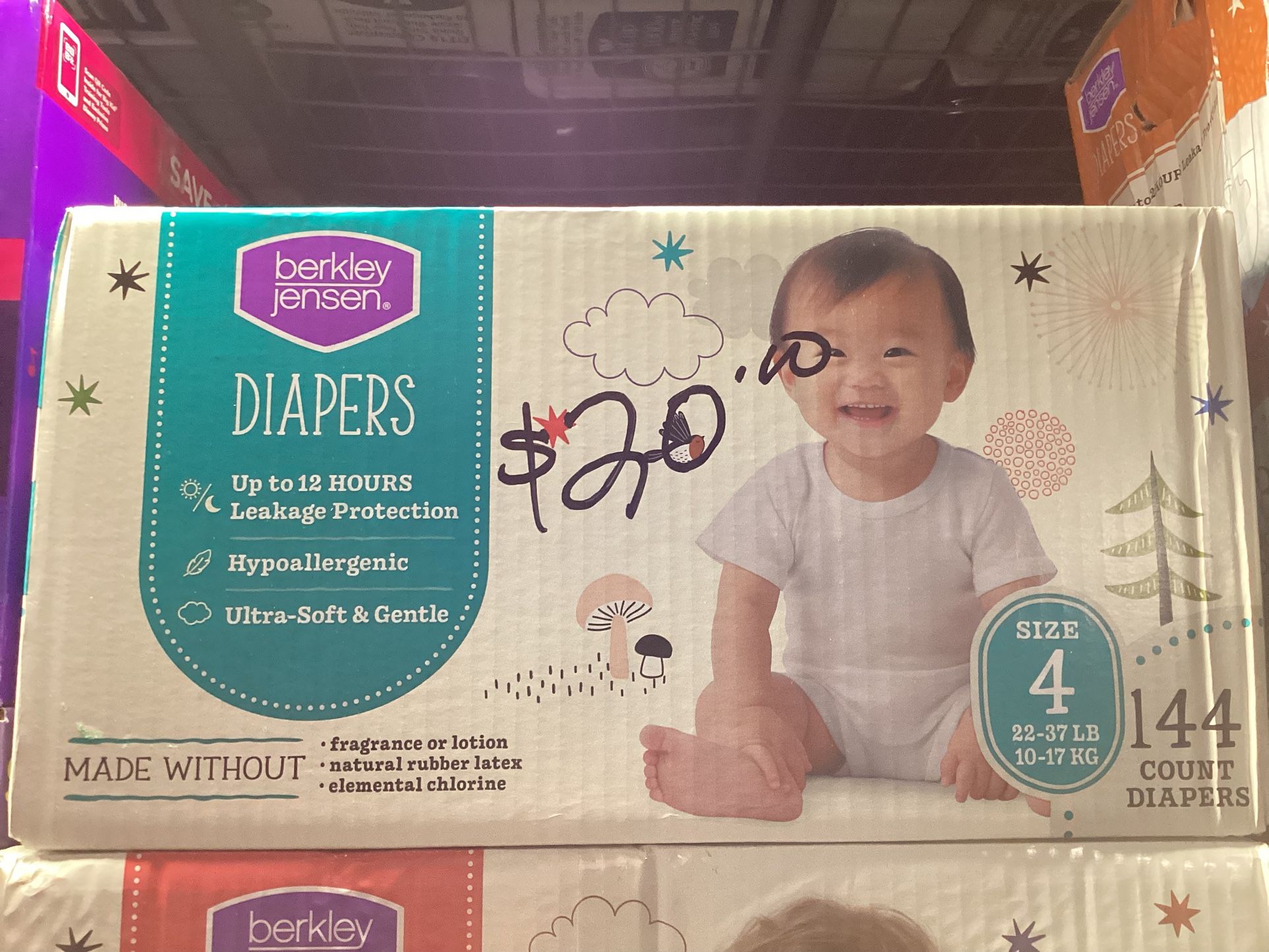 Diapers Size 4