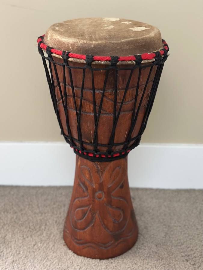 Traditional African Djembe Drum