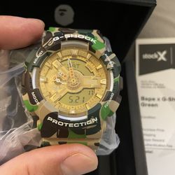 g-shock & Bape ga 110 watch