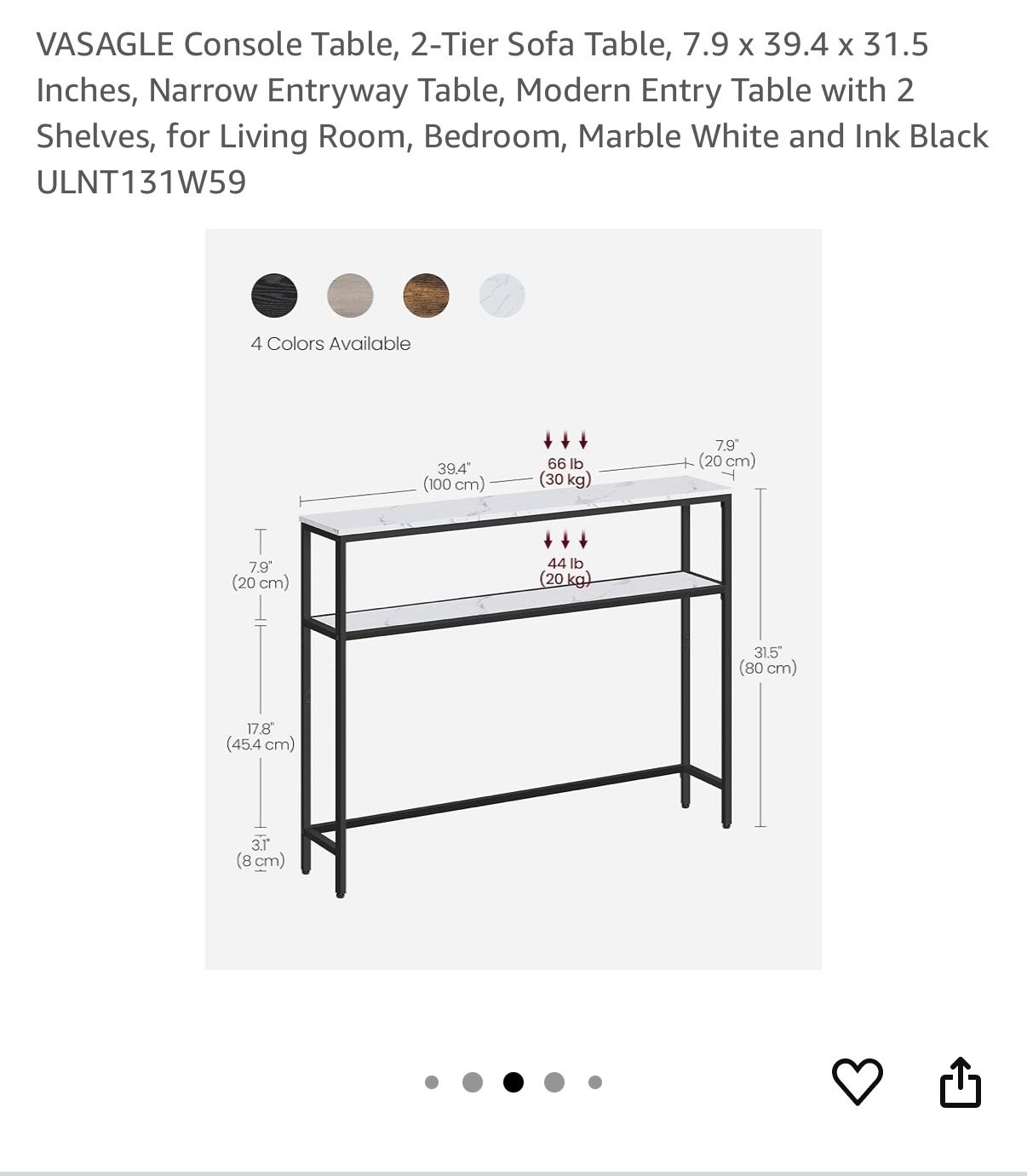 Entryway Table