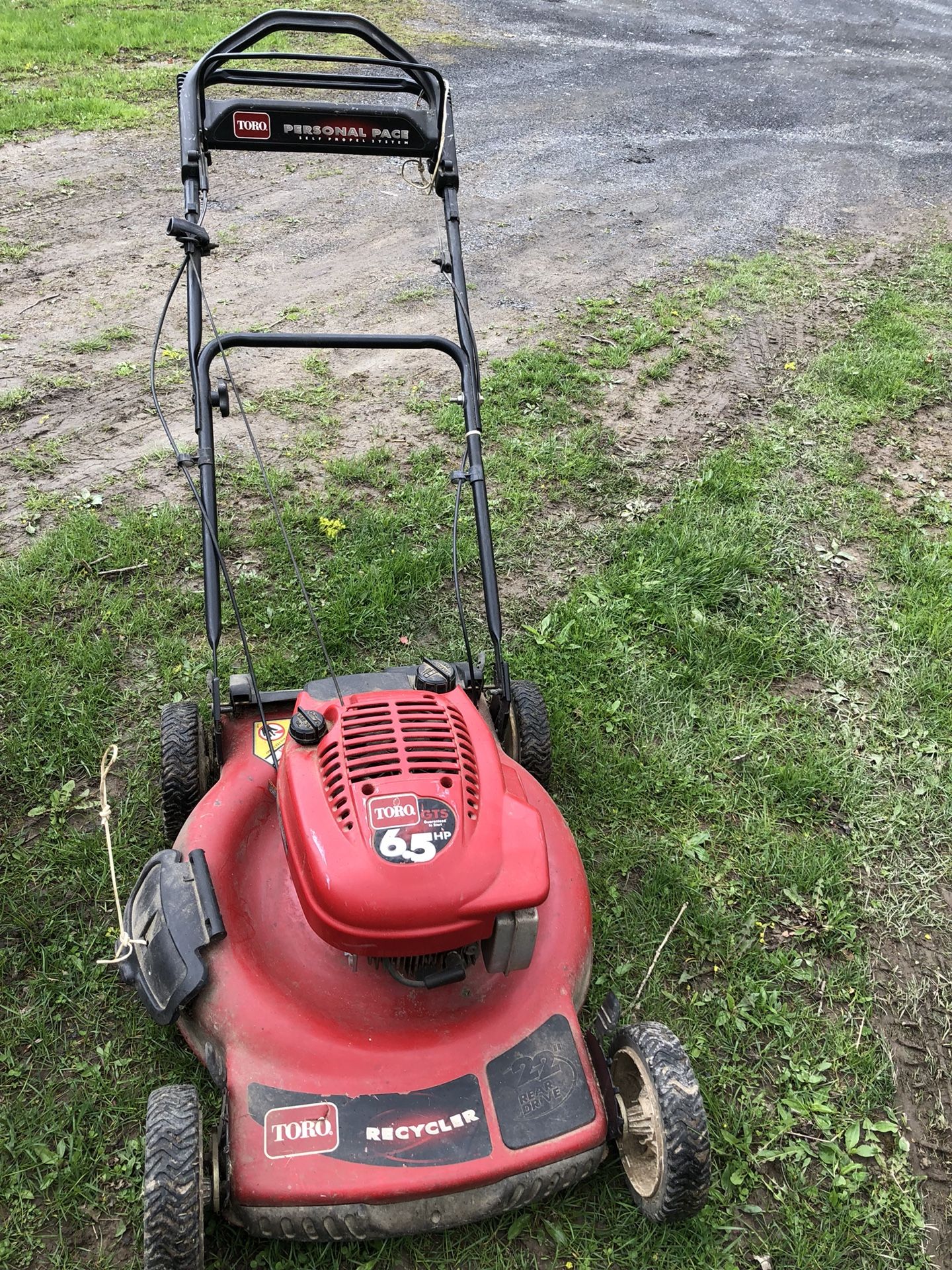 TORO Recycler GTS 6.5 HP lawn mower