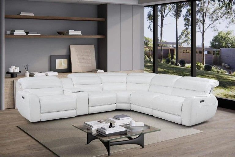 6 PC POWER RECLINING SECTIONAL NEW IN BOX