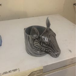 Zebra Canister