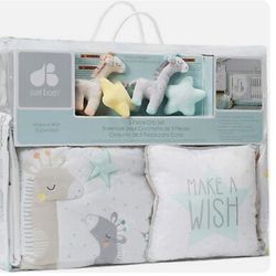 Crib Bedding Set Including Mattress, Changing Table Pad And Cover