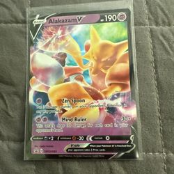 Alakazam V SWSH083 - NM Promo Rare Pokemon Card