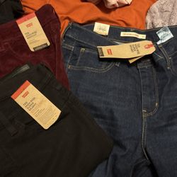 3 Pairs A Brand New 720 High-Rise Super Skinny Levi’s